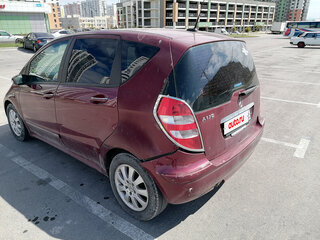 2005 Mercedes-Benz A-Класс 170 II (W169), пурпурный, 270000 рублей, вид 4