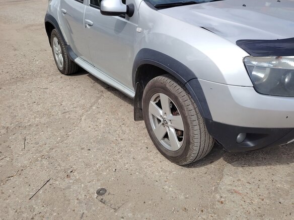 2013 Renault Duster I, серебристый, 550000 рублей - вид 1