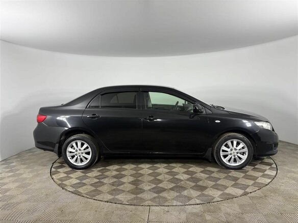 2008 Toyota Corolla X (E140, E150), чёрный, 790000 рублей - вид 3