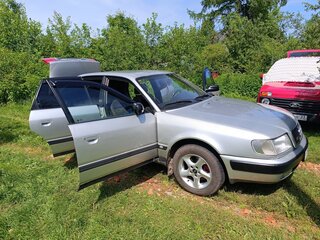 1992 Audi 100 IV (C4), серебристый, 400000 рублей, вид 3