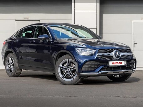 2021 Mercedes-Benz GLC 300 I (X253) Рестайлинг, синий, 5990000 рублей, вид 3