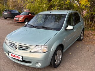 2008 Renault Logan I, зелёный, 360000 рублей, вид 1