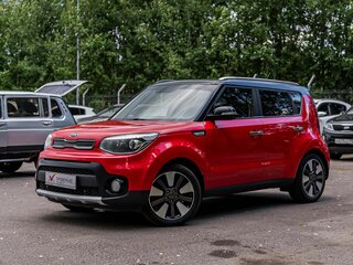 2017 Kia Soul II Рестайлинг, красный, 1244000 рублей, вид 1