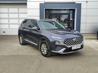 2021 Hyundai Santa Fe IV Рестайлинг, синий, 2689000 рублей, вид 3