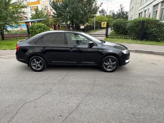 2015 Skoda Rapid I, чёрный, 1050000 рублей, вид 4
