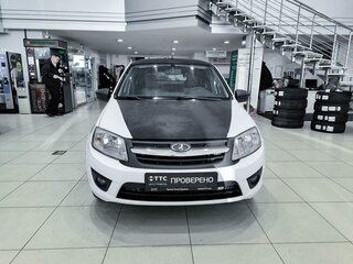 2017 Lada (ВАЗ) Granta I, белый, 430000 рублей, вид 2