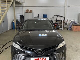 2018 Toyota Camry VIII (XV70), чёрный, 2300000 рублей, вид 1