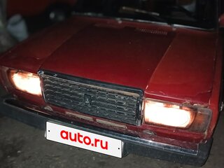 1998 Lada (ВАЗ) 2107, красный, 60000 рублей, вид 1