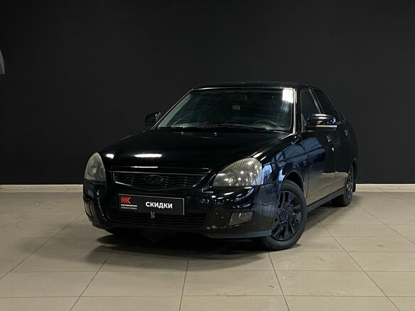 2011 Lada (ВАЗ) Priora I, чёрный, 329000 рублей