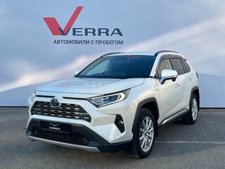 2019 Toyota RAV4 V (XA50), белый, 2990000 рублей, вид 3