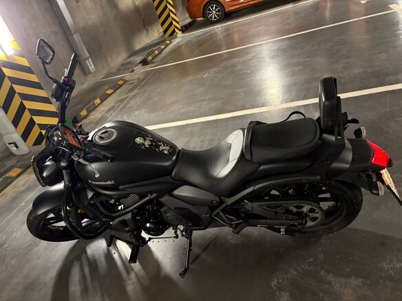2019 Kawasaki EN650 Vulcan S, чёрный, 790000 рублей - вид 10