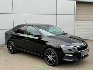 2021 Skoda Rapid II, чёрный, 1409000 рублей, вид 3