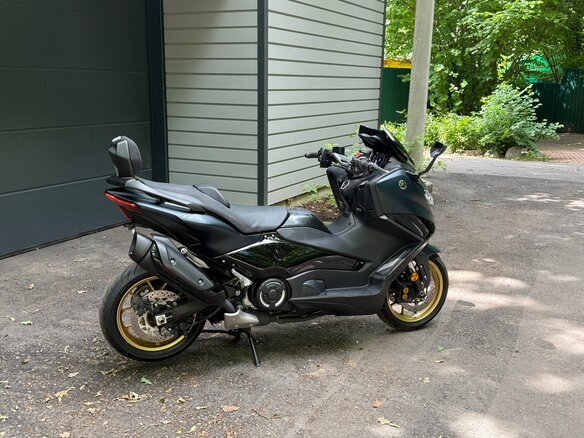 2023 Yamaha TMAX, зелёный, 1545000 рублей - вид 7
