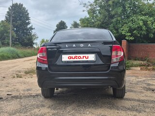 2021 Lada (ВАЗ) Granta I Рестайлинг, чёрный, 650000 рублей, вид 5