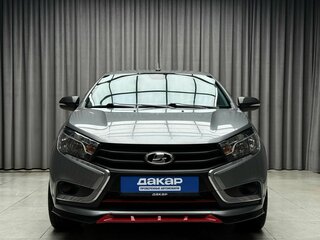 2017 Lada (ВАЗ) Vesta I, серый, 699000 рублей, вид 2