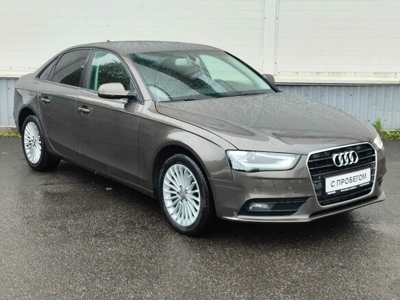 2014 Audi A4 IV (B8) Рестайлинг, коричневый - вид 2