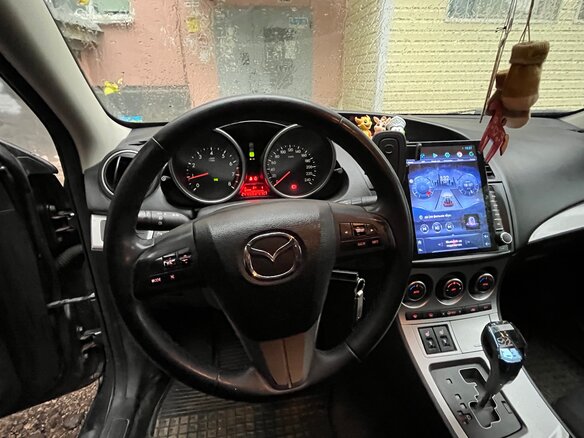 2010 Mazda 3 II (BL), серый, 800000 рублей - вид 8