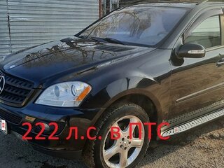 2005 Mercedes-Benz M-Класс 500 II (W164), чёрный, 1290000 рублей, вид 1