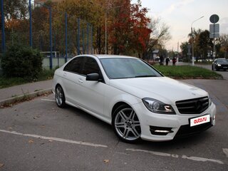 2011 Mercedes-Benz C-Класс 200 III (W204) Рестайлинг, белый, 1590000 рублей, вид 2