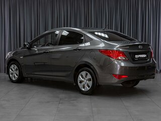 2014 Hyundai Solaris I Рестайлинг, серый, 909000 рублей, вид 2