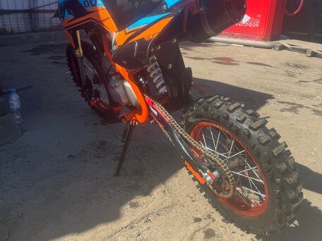2025 Kayo Evolution YX125EM, оранжевый, 90000 рублей, вид 4