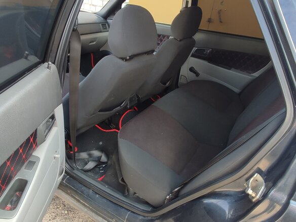 2008 Lada (ВАЗ) Priora I, чёрный, 185000 рублей - вид 7