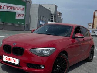 2013 BMW 1 серии 116i II (F20/F21), красный, 900000 рублей, вид 1