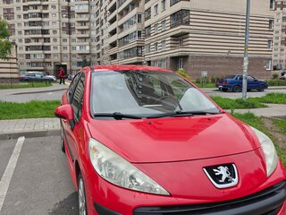 2009 Peugeot 207 I, красный, 300000 рублей, вид 2