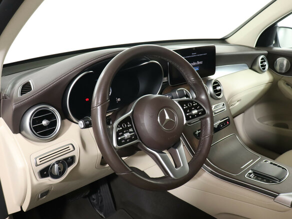 2019 Mercedes-Benz GLC Coupe 300 I (C253) Рестайлинг, белый - вид 12