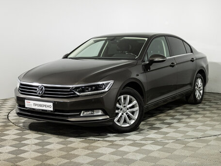 2016 Volkswagen Passat B8, коричневый, 1839700 рублей, вид 1