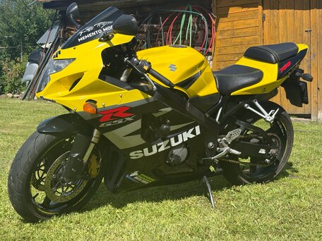 2004 Suzuki GSX-R 750, жёлтый, 550000 рублей, вид 1