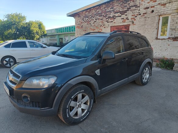 2008 Chevrolet Captiva I, чёрный, 890000 рублей