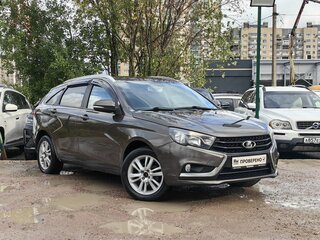 2018 Lada (ВАЗ) Vesta SW I, коричневый, 919000 рублей, вид 3