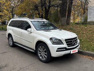 2011 Mercedes-Benz GL-Класс 350 I (X164) Рестайлинг, белый, 1830000 рублей, вид 2