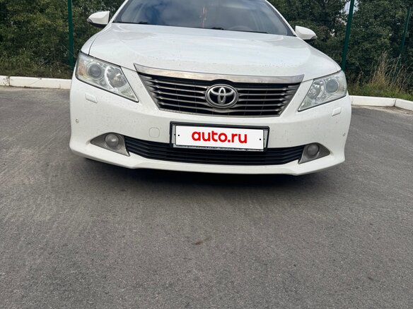 2014 Toyota Camry VII (XV50), белый