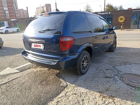 2002 Chrysler Voyager IV, синий, 445000 рублей, вид 4