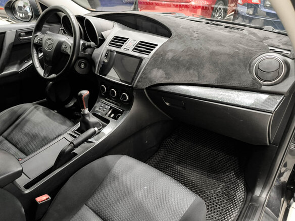 2009 Mazda 3 II (BL), чёрный, 699000 рублей - вид 10