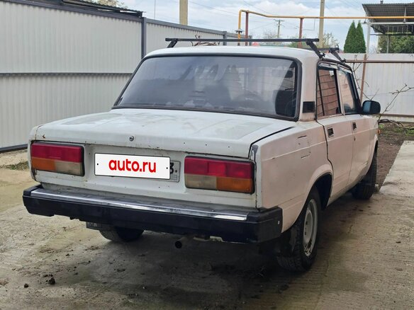2005 Lada (ВАЗ) 2107, белый, 115000 рублей - вид 2