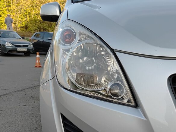 2013 Suzuki Splash I Рестайлинг, серебристый, 899000 рублей - вид 16