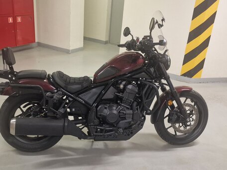 2021 Honda CMX 1100 Rebel, красный, 900000 рублей, вид 4