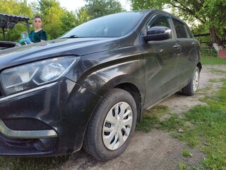 2017 Lada (ВАЗ) XRAY I, чёрный, 690000 рублей, вид 3