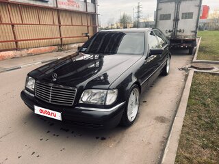 1995 Mercedes-Benz S-Класс 320 III (W140) Рестайлинг, чёрный, 1950000 рублей, вид 1