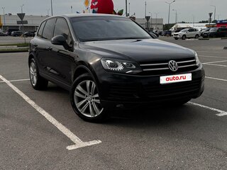 2010 Volkswagen Touareg II, чёрный, 2200000 рублей, вид 1