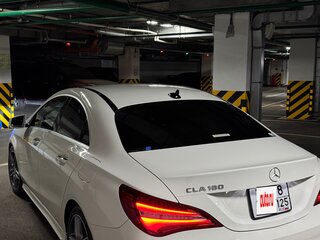 2017 Mercedes-Benz CLA 180 I (C117, X117) Рестайлинг, белый, 1800000 рублей, вид 4