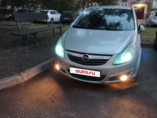 2008 Opel Corsa D, серебристый, 275000 рублей, вид 4
