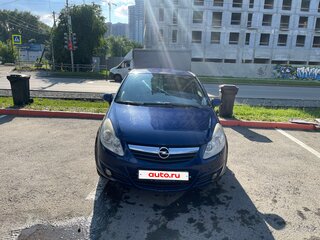 2007 Opel Corsa D, синий, 330000 рублей, вид 2