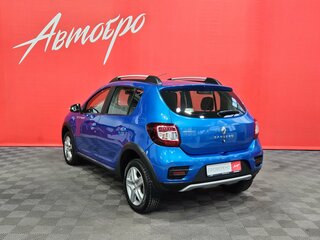 2018 Renault Sandero Stepway II Рестайлинг, синий, 1099000 рублей, вид 3