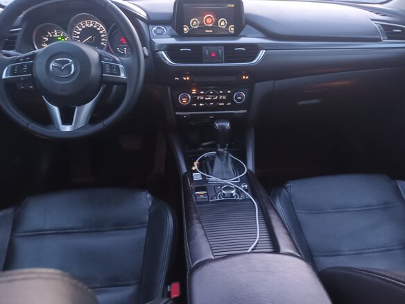 2015 Mazda 6 III (GJ), белый, 1500000 рублей - вид 5
