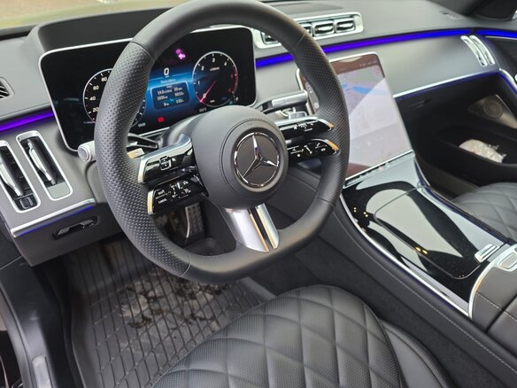 2024 Mercedes-Benz S-Класс 450 d Long 4MATIC VII (W223), чёрный, 22500000 рублей - вид 13