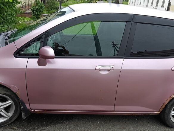 2001 Honda Fit I, розовый, 250000 рублей - вид 3